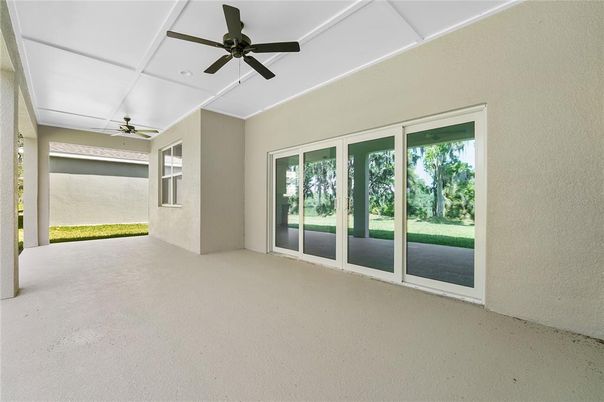 Empty room, Interior, Recessed Lighting, Sun Room