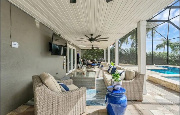 Glass Ceilings, Interior, Pool, Sun Room