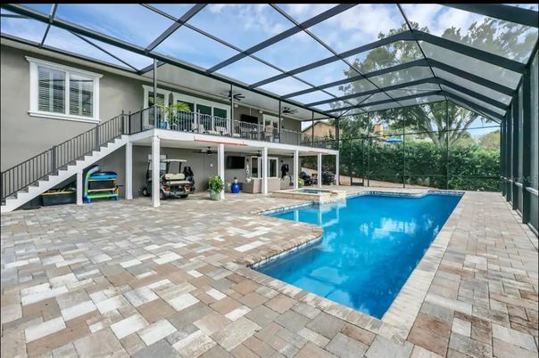 Glass Ceilings, Interior, Pool, Sun Room