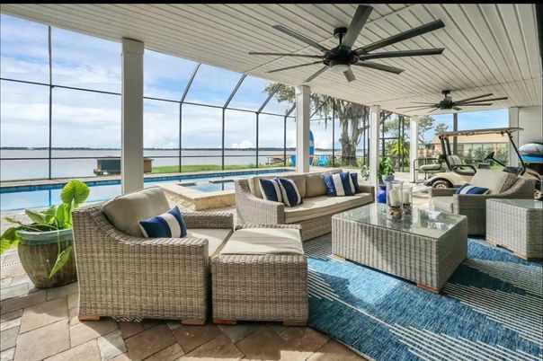 Glass Ceilings, Interior, Living room, Pool, Sun Room, Water