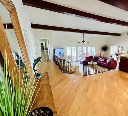 Interior, Living room, Wooden Beams, Wood Texture Flooring