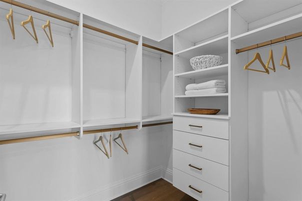 Interior, Walk-in Closets, Wood Texture Flooring