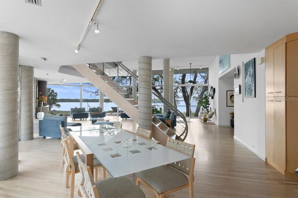 Dining room, Interior, Living room, Wood Texture Flooring