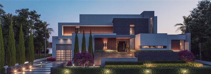 Backyard, Exterior, Facade, Modern