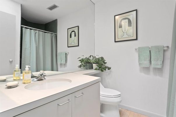 Bathroom, Interior, Wood Texture Flooring