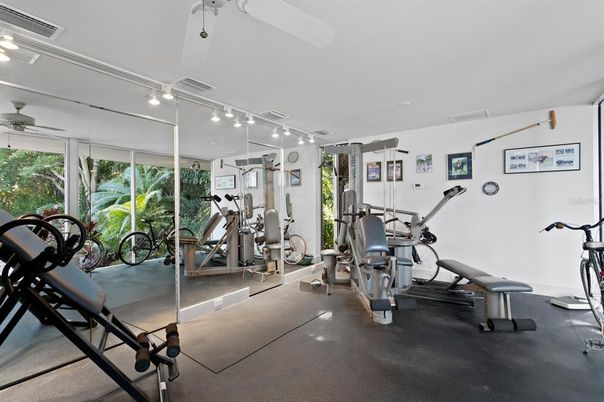 Fitness Equipment, Gym, Interior