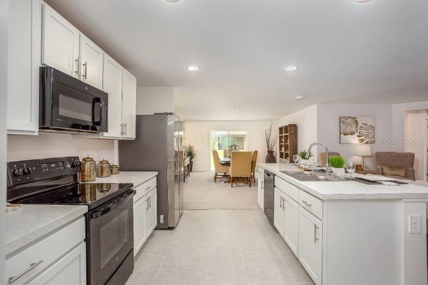 Dining room, Interior, Kitchen, Pendant Lights, Recessed Lighting