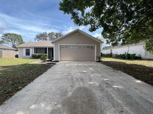 Attached, Backyard, Exterior, Facade, Ranch