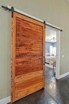 Bedroom, Interior, Wooden Walls
