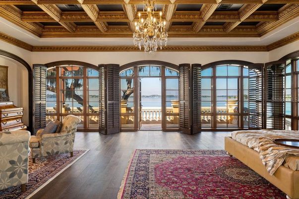 Chandelier, Interior, Water, Wooden Beams, Wooden Ceilings, Wood Texture Flooring