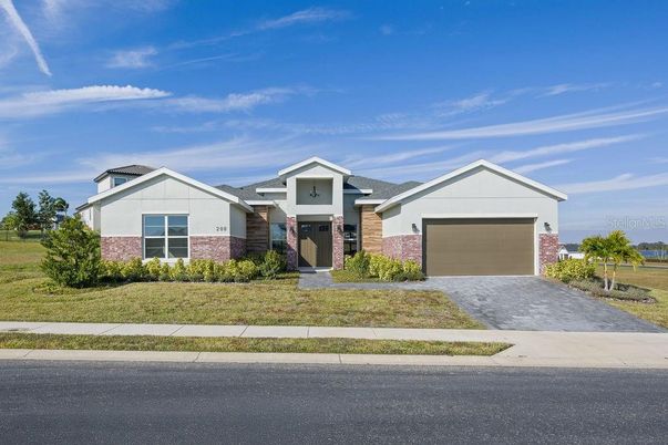 Attached, Exterior, Facade, Brick Facade, Ranch