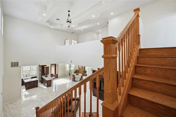 Interior, Marble, Recessed Lighting