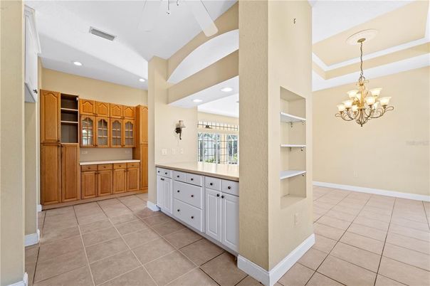 Chandelier, Interior, Recessed Lighting