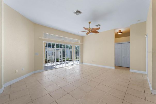 Empty room, Interior