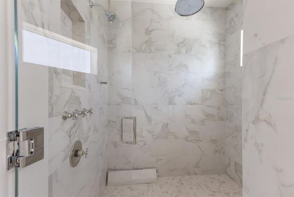 Bathroom, Interior, Marble Walls