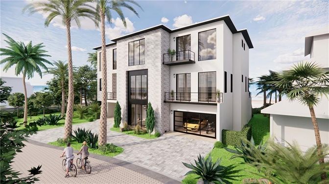 Exterior, Facade, Modern