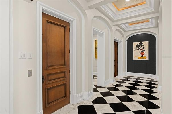 Elevator, Interior, Marble