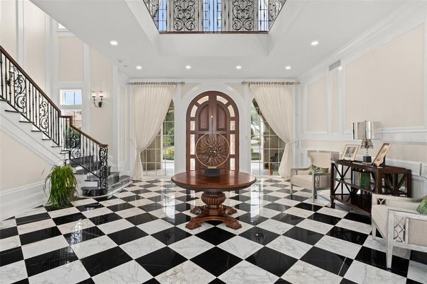 Interior, Marble, Recessed Lighting