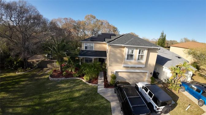 Backyard, Exterior, Solar Panels