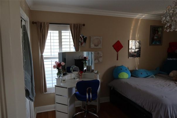 Bedroom, Home Office, Interior, Wood Texture Flooring