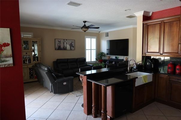 Interior, Kitchen, Living room