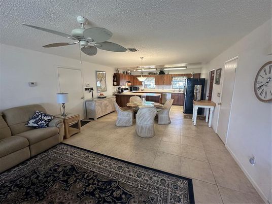 Dining room, Interior, Kitchen, Living room, Pendant Lights