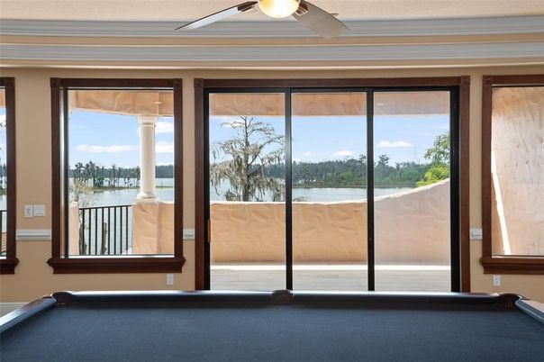 Billiard Table, Game Room, Interior, Water