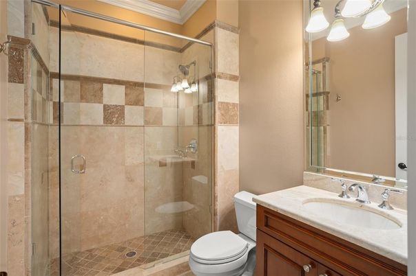 Bathroom, Glass Shower, Interior