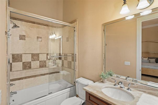 Bathroom, Bedroom, Glass Shower, Interior