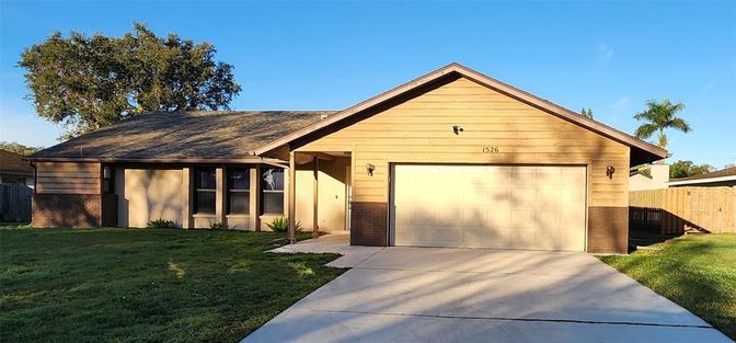 Attached, Backyard, Exterior, Facade, Ranch