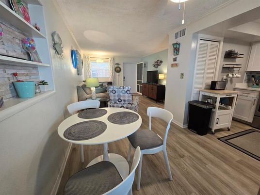Dining room, Interior, Wood Texture Flooring