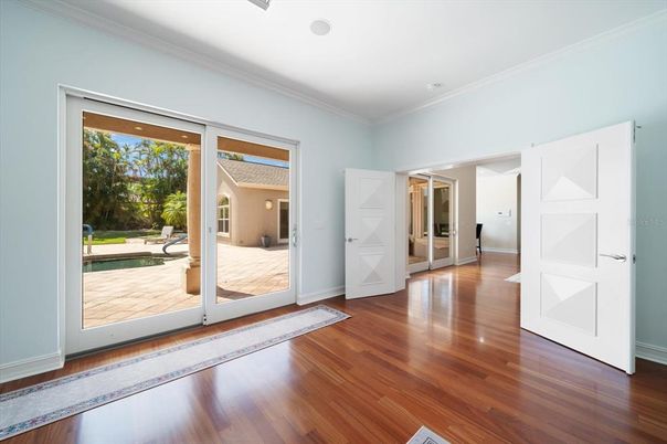 Empty room, Interior, Wood Texture Flooring