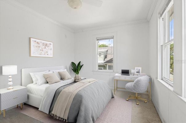 Bedroom, Home Office, Interior