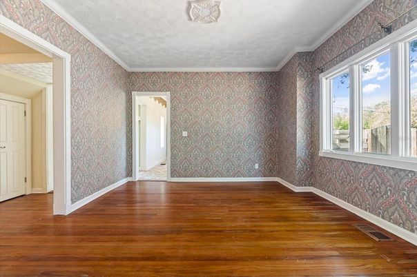 Empty room, Interior, Wood Texture Flooring