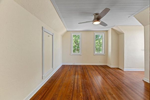 Empty room, Interior, Wood Texture Flooring