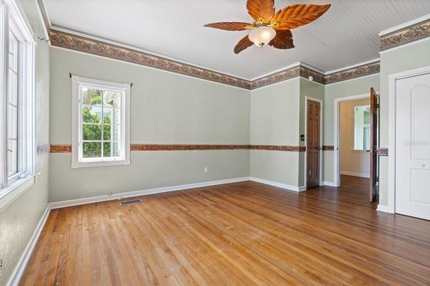 Empty room, Interior, Wood Texture Flooring