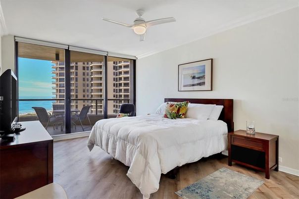 Bedroom, Interior, Water, Wood Texture Flooring