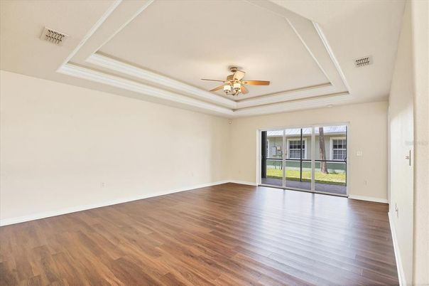 Empty room, Interior, Wood Texture Flooring