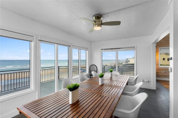 Dining room, Interior, Water