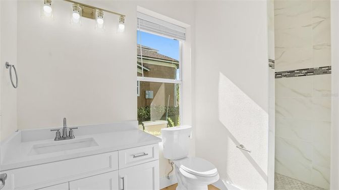 Bathroom, Interior, Marble Walls
