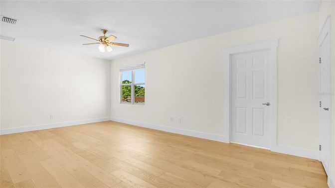 Empty room, Interior, Wood Texture Flooring