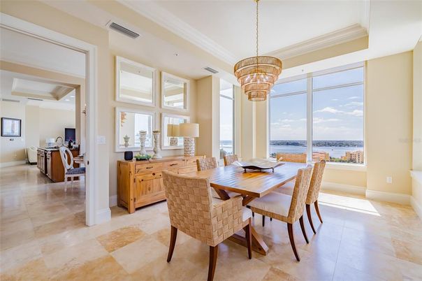 Chandelier, Dining room, Interior, Water