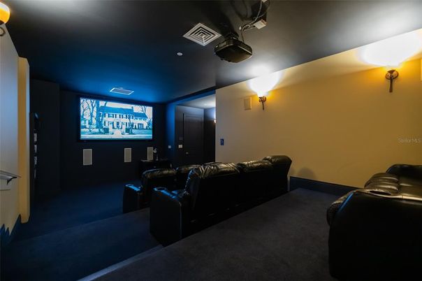 Home Theatre Room, Interior, Projection Screen, Theatre Room