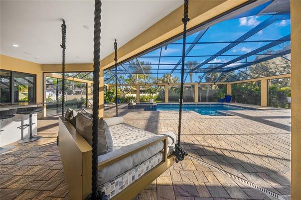 Glass Ceilings, Interior, Pool, Recessed Lighting, Sun Room