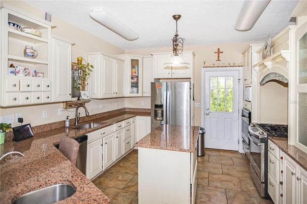 Interior, Kitchen, Pendant Lights, Stainless Steel Appliances