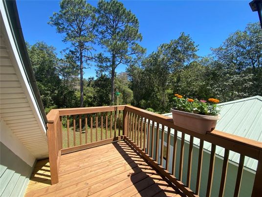 Exterior, Wood Texture Flooring