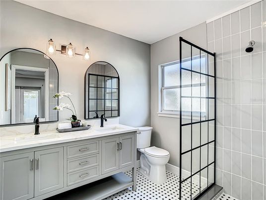 Bathroom, Dual Sink Vanities, Interior