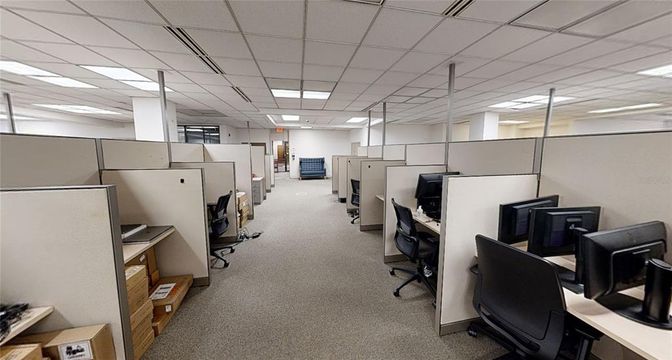 Home Office, Interior, Recessed Lighting
