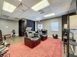 Fitness Equipment, Interior, Recessed Lighting