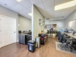 Home Office, Interior, Kitchen, Recessed Lighting, Wood Texture Flooring